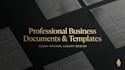 professional business documents and templates