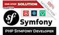 develop php symfony website and web applications