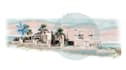 do post digital architectural visualization collage style
