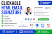 create email signature design and email footer