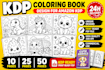 create kdp colouring book pages and amazon ready colouring book