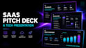 design saas investor pitch deck tech pitch deck startup presentation