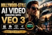 hollywood style ai video created with veo 3