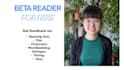 beta read your short stories, novellas, and novels