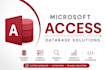build microsoft access database, forms, queries, reports, and vba