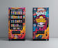 do creative vending machine wrap design, slot wrap design