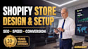 create, design and launch your complete shopify store