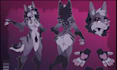 furry reference sheet ref sheet anthro sfw nsfw furry ref sheet character design