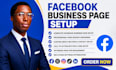 create and setup stunning facebook business page professionally