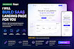 build a saas landing page for you