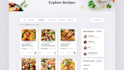 develop ai recipe website, food chatbot, restaurant ai web app saas