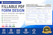 design tagged and accessible fillable PDF forms