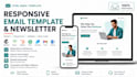 create HTML email template responsive email newsletter