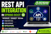 integrate third party apis in java spring boot applications