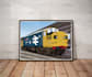 create a personalised railway gift print