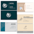 design modern professional business cards