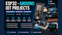 develop esp32 iot projects and arduino code, fix firmware issues, mqtt setup