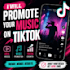 promote your song on tiktok