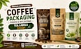 design coffee packaging, pouch, tea labels design
