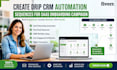 create drip CRM automation sequences for saas onboarding campaign sequence