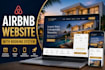design a professional airbnb website with a booking system