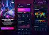 create music streaming app like sportify with dj mixer interface, dj app