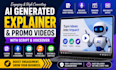 make engaging ai generated explainer and promo videos with script and voiceover