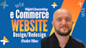 design wix website, redesign wix website and wix ecommerce website