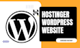 hostinger website design hostinger website redesign hostinger wordpress website