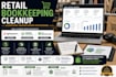 cleanup lightspeed, dear inventory and quickbooks retail accounts
