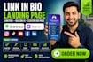 setup and customize linktree link in bio landing page beacon ai for your bio