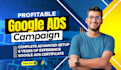 setup and manage google search ads and display ads campaign