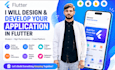 design and develop your application in flutter