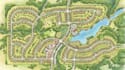 illustrate residential master plan, subdivision map, estate map and iot layout