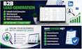 do web research, lead generation, and linkedin lead generation