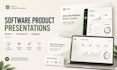 create a professional software product presentation