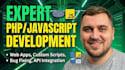 do PHP and javascript stuff