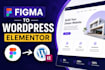 convert figma to wordpress elementor website