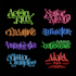 create a cool abstract 3d logo