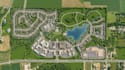 create mall map, stadium seating map, real estate map, warehouse map, office map