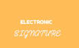 design an electronic signature