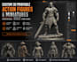 design custom 3d printable miniatures, figures and stl models, 3d toy models