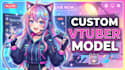 rig and design custom vtuber model, live2d, emotes and full streaming assets