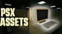 create 3d assets, props and environments in ps1 psx retro style