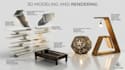 design, modeling and rendering