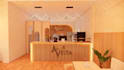 modern pizzeria interior design