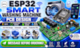 esp32 based front load washing machine pcb design smps closed loop control water