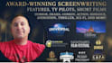 write your feature screenplay, TV pilot or short film script