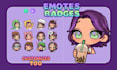 design custom twitch emotes and badges