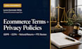 draft gdpr and ccpa compliant ecommerce legal documents
